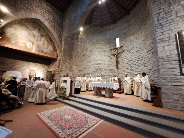 21.09.2024 -50° Anniversario sacerdotale p.Giuliano Riccadonna e saluto a p.Giuseppe Tsongo